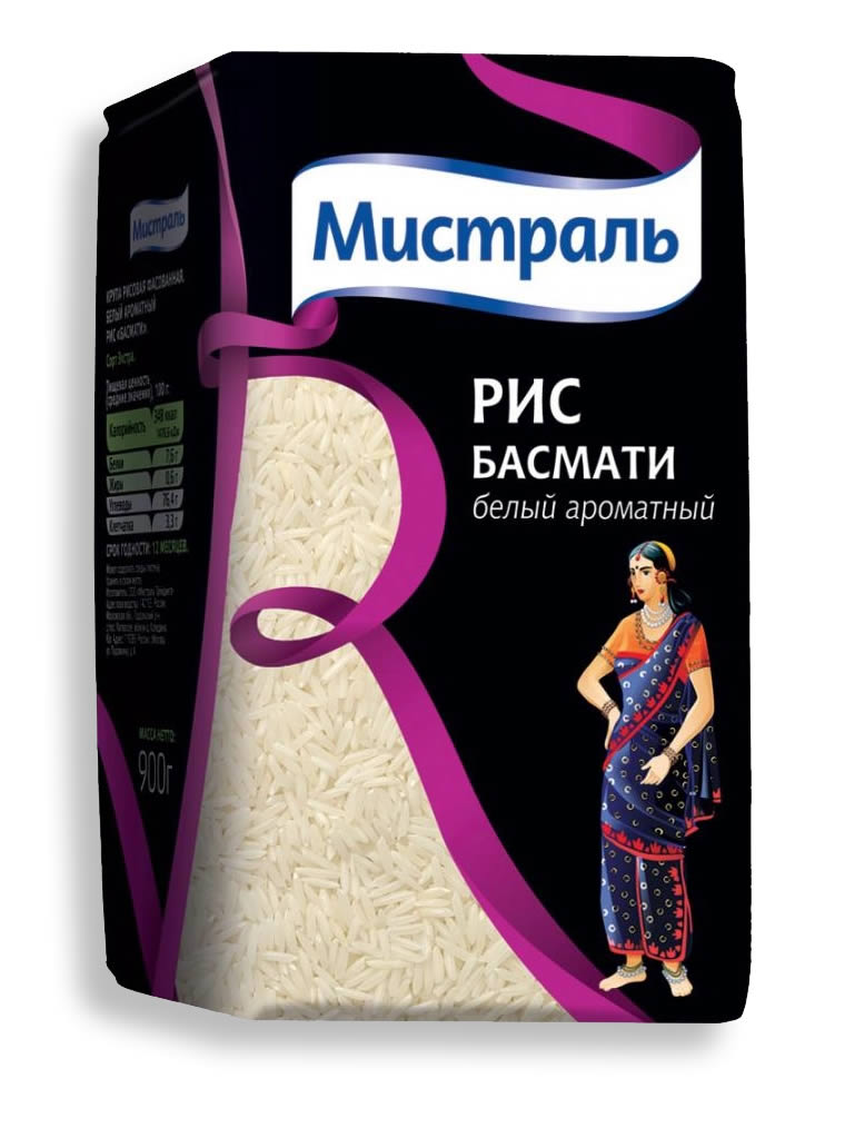 Рис длиннозёрный Басмати
