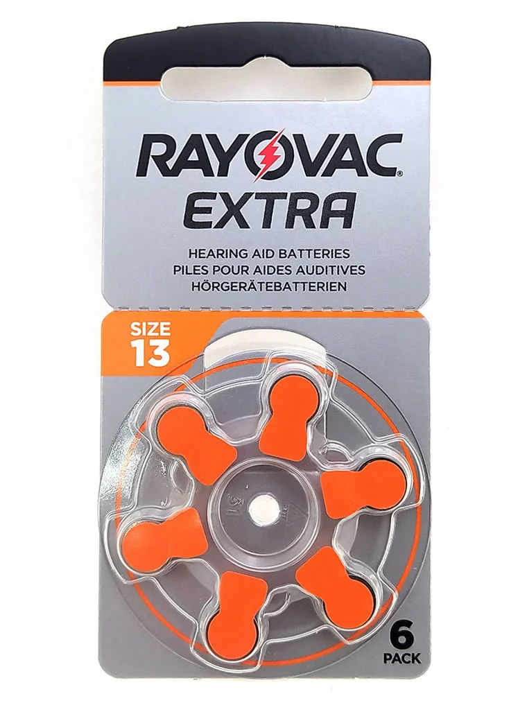 Батарейки Rayovac Extra 13